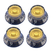 Volume & Tone Knob Set Of 4 For  Guitar Replacement Electric Guitar Parts 2024 - buy cheap