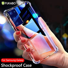 Shockproof Case For Samsung Galaxy A50 A70 A51 A71 A21s A41 S8 S9 S10 Lite S10e S20 fe S21 Note 20 Ultra 10 Plus Soft Back Cover 2024 - купить недорого