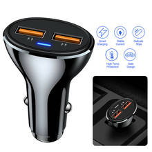 Mini USB Car Charger Adapter 3.4A Car USB Charger Mobile Phone Dual USB Car-charger Auto Charge 2 port for iPhone Samsung 2024 - buy cheap