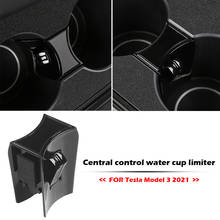 Console Water Cup Slot Slip Limit Clip Car Accessories Car Interior Slot Slip Cup Limiter for Tesla Model 3 2021 2024 - buy cheap