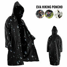 Fashion Women Men EVA Transparent Raincoat Portable Outdoor Hiking Waterproof Camping Hooded Plastic Rain Cover2020 2024 - buy cheap