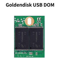Goldendisk Original 32GB USB SSD 9PIN IDE SYSTEM HARD DISK NAND MLC 9PIN DOM USB Internal On board Interface Industrial SSD 2024 - buy cheap