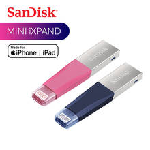 Sandisk-lápiz de memoria OTG Lightning to Metal, dispositivo Original 100% de 64GB, 128GB, 256GB, iXPAND, USB 3,0, IX40, MFi, para iPhone, iPad 2024 - compra barato
