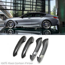 for BMW 8 series G14 G15 G16 M850i 840i 2018 2019 2020  High Quality Carbon Fiber Door Handle protection cover Trims Fits 2024 - buy cheap