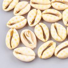 200PCS  Charms Natural See Bead Printed Cowrie Shell Beads Undrilled for Jewelry Making DIY Accessories 2024 - buy cheap