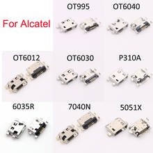 10PCS For Alcatel OT 6012 995 6040 6030 OT OT6012 D X Ot4033 7040n One Touch Idol Mini Charging Micro USB Port Socket Connector 2024 - buy cheap