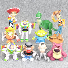 Figuras de Toy Story, Woody, Buzz Lightyear, Jessie, Rex, Dinosaur, Mr. Potato, Head, Lotso, Aliens, Babyface, 10 Uds. 2024 - compra barato