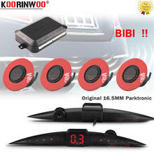 Koorinwo Ultrasonic Car parking sensor 13mm Flat Speaker Reversing Partronics Alarm Detector Radars Silver Black White Mirror 2024 - buy cheap