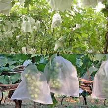 Saco de proteção de uva, saco protetor contra umidade e insetos, para proteção de vegetais, frutas, reprodução, prevenção de mosquitos, árvores frutíferas, 100 peças 2024 - compre barato