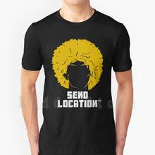 Khabib Nurmagomedov Send Me Location T Shirt Print For Men Cotton New Cool Tee Khabib Nurmagomedov Send Me Location Khabib 2024 - buy cheap