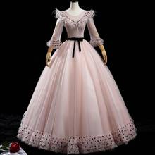 Long Sleeve Quinceanera Dress 2021 Luxury Pink Polka Dots And Feathers Party Dress Sweet Ball Gown Plus Customize Vestidos 2024 - buy cheap