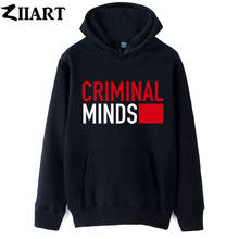 Girls Woman Hoodie Criminal Minds Name Logo Couple Clothes Autumn Winter Fleece ZIIART 2024 - buy cheap