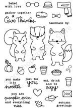 fox Clear Stamp Or stamp for DIY Scrapbooking/Card Making/Kids Fun Decoration Supplies A118 2024 - buy cheap