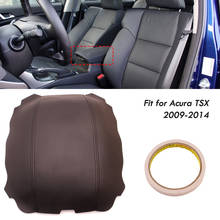 EIDRAN Microfiber leather Center Console Armrest Leather Cover For Acura TSX 2009 2010 2011 2012 2013 2014 Black 2024 - buy cheap