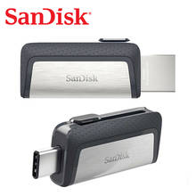 Sandisk SDDDC2 usb flash drive pendrive 3.1cle usb 128gb 64g Dual OTG  32gb Pen Drive Type-C  usb stick memory memoria 16gb 256g 2024 - buy cheap