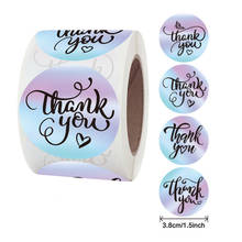 Pegatinas de agradecimiento láser únicas de 1,5 pulgadas para soporte de etiquetas hechas a mano para negocios pequeños, sello de decoración de sobres de boda 2024 - compra barato