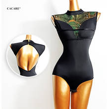 Collant bodysuit feminino para dança de salão vestidos competição valsa latina tango vestidos padrão flamenco traje corpo d0763 2024 - compre barato