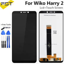 Para wiko harry 2 w-v600 display lcd e tela de toque digitador assembléia para wiko tommy3 mais sensor lcd 2024 - compre barato