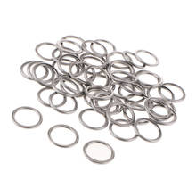 50pcs Durable Aluminum Oil Drain Plug Washer Gaskets for Toyota 4Runner Highlander, Repalces OEM# 12157-10010 2024 - buy cheap