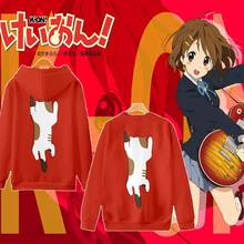 Kawaii Cute K-ON! 3D Printing Autumn Fashion Japanese Anime Zipper Hoodies Sweatshirt Long Sleeves Pollover Plus Size 2024 - buy cheap