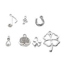 Wholesale 10pcs Dangle charms Metal Jewelry Findings fit Pendants for jewelry making 2024 - buy cheap