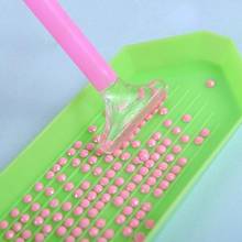 Diy diamond embroidery Diamond mosaic tweezers / pen / glue / plastic tray set DIY diamond painting cross stitch sewing accessor 2024 - buy cheap