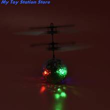 UFO Drone Helicopter Fly Toys,Color Infrared Induction Flying Ball Hand Control Electric Kids Toys Gift 2024 - buy cheap