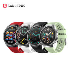 SANLEPUS-reloj inteligente QS8 para hombre y mujer, nuevo accesorio de pulsera resistente al agua con llamadas, compatible con Android, Huawei y Apple, 2021 2024 - compra barato