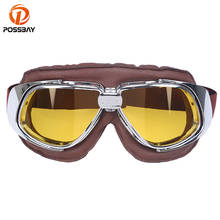 POSSBAY-Gafas de Motocross todoterreno, gafas de esquí, gafas de sol ATV, gafas de crucero, Cafe Racer, gafas para patinaje 2024 - compra barato