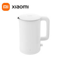 Электрический чайник XIAOMI MIJIA, чайник из нержавеющей стали 1 а с функцией быстрого приготовления и контроля температуры, защита от перегрева 2024 - купить недорого