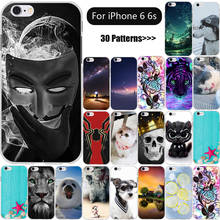 Soft TPU Case For IPhone 6 6S Case Cover Silicone Funda For iPhone 6s Cover Coque For IPhone 6 Phone Case Back Cover Capa Shell 2024 - buy cheap