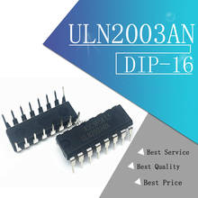 10 piezas ULN2003AN DIP16 ULN2003A DIP-16 ULN2003 ULN2003APG DIP nuevo y original IC 2024 - compra barato