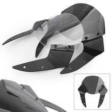 Motorcycle Front Windshield Wind Deflector for KAWASAKI Z 800  Z800  2013 2014 2015 2016  Windscreen w/ Bracket 2024 - buy cheap