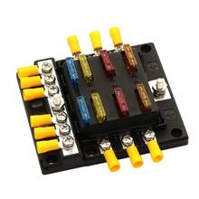 1Pc DC12-32V 6 Way Blade Fuse Box Holder Fuse Blocks with LED Indicator light for Car Boat Bus Marine Caravan Truck RV Yacht New 2024 - buy cheap