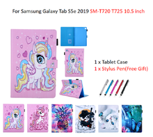 Funda de TPU para tableta Samsung Galaxy Tab S5e, carcasa Kawaii de unicornio, Gato y cachorro, 10,5, 2019, SM-T720, T725, S5e 2024 - compra barato