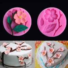 Molde de silicone flor 3d para doces, molde para chocolate, confeitaria, gelo, fondant, artesanato 2024 - compre barato