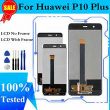 Lcd para huawei p10 mais display lcd de toque digitador da tela para huawei p10 plus replacement com quadro 2024 - compre barato