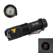 Tactical 5W 940nm LED Infrared Radiation Lamp 5W Zoom Light IR Flashlight Hunting Torch Headlight Handlelamp Night Vision 2024 - buy cheap