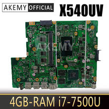 X540UB placa base de Computadora Portátil para ASUS X540UB X540UV X540UBR placa base original de 4GB-RAM I7-7500U (V2G) 90NB0HE0-R00040 2024 - compra barato