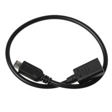 30 см портативный размер USB-C 3,1 type-C мама к Micro USB папа конвертер кабель адаптер OTG соединительный кабель 2024 - купить недорого