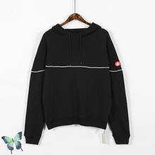 Cavempt White Line Black Samurai Hoodies Men Women High Quality Cotton Sweatshirts CAV EMPT Classic Washed Hooded Sweatshirts 2024 - buy cheap