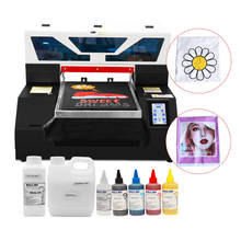 A3 Flatbed Printer A3 DTG Printer for t-shirt hoodies Canvas bag Clothes Flatbed Printing Machine A3  with free tshirt tray 2024 - buy cheap