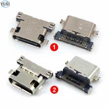 YuXi 2 piezas Micro USB Jack puerto de carga Dock conector enchufe para LG G5 H868 para LG Google Nexus 5X H790 H791 H798 V20 2024 - compra barato