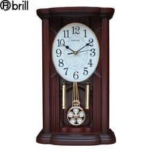 Reloj de pared de estilo europeo para decoración del hogar, Péndulo de pared grande, creativo, chino, Vintage, Retro, Ideas de regalo para sala de estar, 50 2024 - compra barato