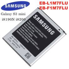 EB-L1M7FLU EB-F1M7FLU SAMSUNG bateria Original Para Samsung Galaxy i8160 S3 Mini GT-I8190 I8190N GT-i8200 S7562 S762 G313 1500mAh 2024 - compre barato
