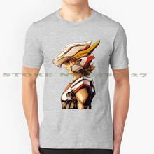 Camiseta de los caballeros del zodiaco Saint Seya, camisa Vintage de moda, camisetas de los caballeros del zodiaco Saint Seya 2024 - compra barato