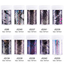 4*100cm Snake Starry Sky Nail Foils Skin Pattern Nail Transfer Stickers Decals Manicure Nail Art Decorations 2024 - buy cheap