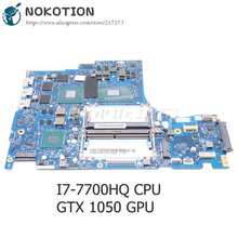 NOKOTION 5B20N00231 For Lenovo Y520 Y520-15IKBN Laptop Motherboard DY512 NM-B191 15.6 Inch I7-7700HQ CPU DDR4 GTX 1050 GDDR5 2024 - buy cheap