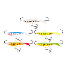 Señuelo de pesca de 6cm y 9,1g, anzuelo de hielo de invierno de marca, señuelo de pesca Artificial leurre equilibrador para pesca de carpa Walleye Pike Perch, 1 Uds. 2024 - compra barato