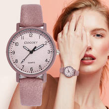 Gogoey relógio feminino de moda, relógio feminino para mulheres, pulseira, presente, montre femme, 2020 2024 - compre barato